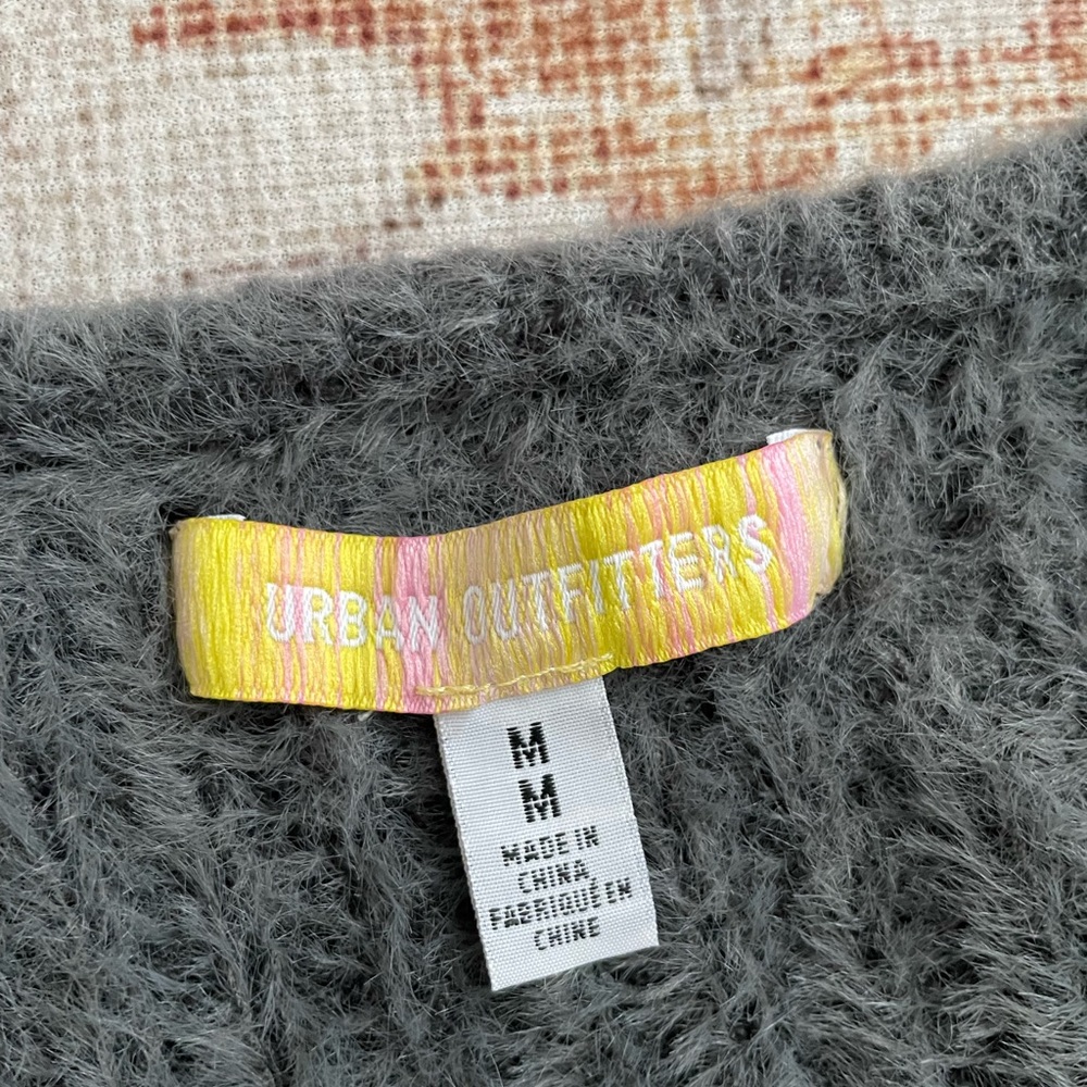 Urban Outfitters faux mohair knit long sleeve top - Picture 4 of 5
